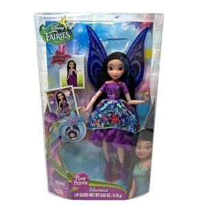 Disney Fairies Silvermist Lip Gloss Doll 2017 Jakks 29956W00 New